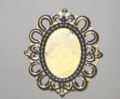foto - BASE SMERLATA PORTACCAMEO/CASTONE