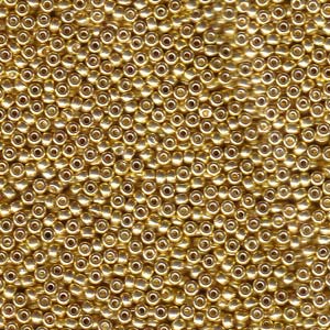perline di conteria oro