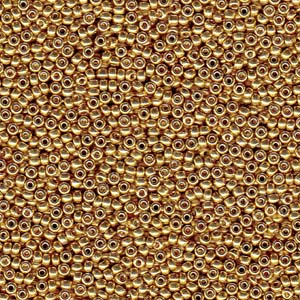 perline di conteria oro