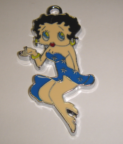 foto - BETTY BOOP ABITO CORTO BLU