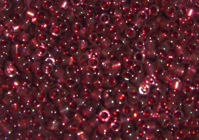foto - GOLD LUSTER TRANSPARENT RED