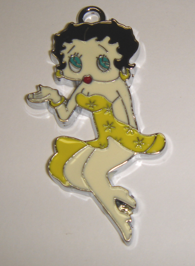foto - BETTY BOOP ABITO CORTO GIALLO