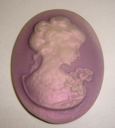 foto - CAMMEO VIOLA METALLIZZATO
