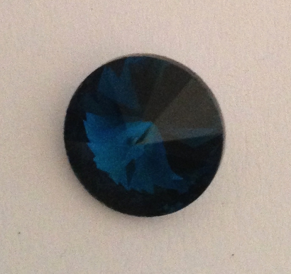 BLU cabochon in cristallo misura 10 mm 1 pezzo