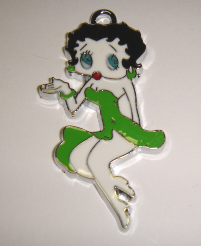 foto - BETTY BOOP ABITO CORTO VERDE