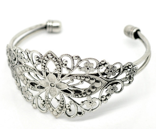 base per bracciale con filigrana