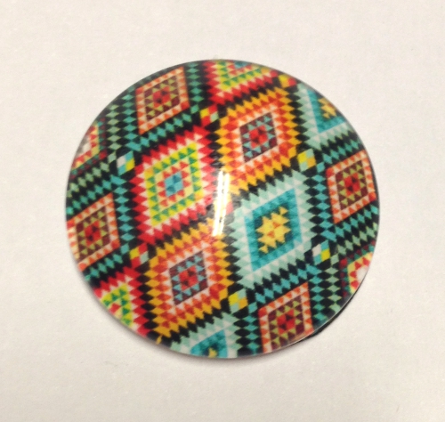 cabochon in vetro diametro 18 mm 